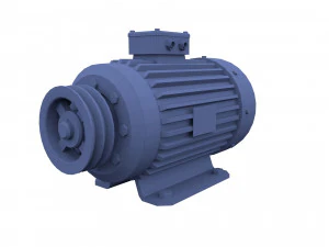 electric motor 3 3D Model