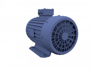 electric motor 3 3D Model