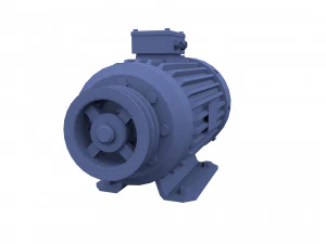 electric motor 3 3D Model