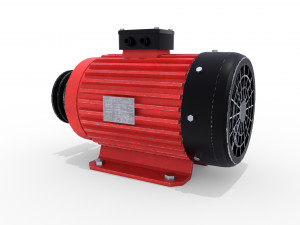 electric motor 6 3D 模型