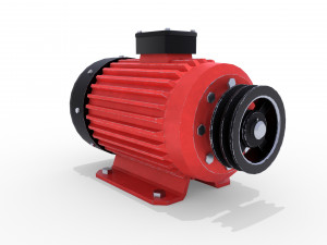 electric motor 6 3D 模型