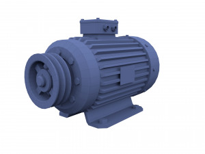 electric motor 6 3D 模型