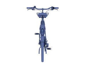 electric bicycle and station red 3D Model