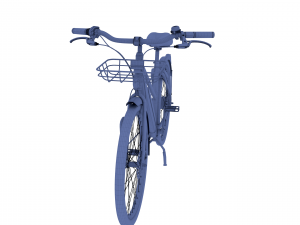 electric bicycle black Modelo 3D