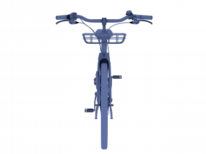 electric bicycle red Modèle 3D