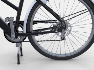 generic bicycle black Modelo 3D