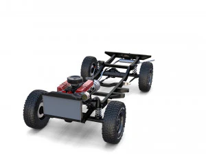 range rover classic full chassis 3D Model