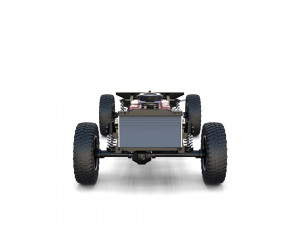 range rover classic full chassis Modelo 3D