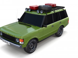 range rover classic v1 3Dモデル