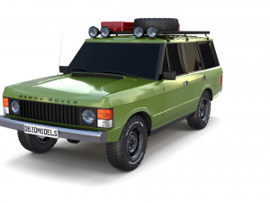 range rover classic v1 3D Модель