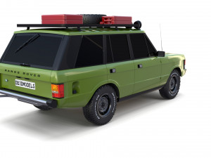 range rover classic v1 3D Модель