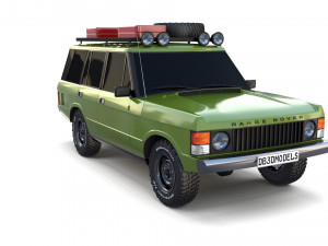 range rover classic v1 3D Модель