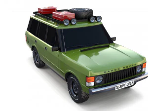 Рендж Ровер Классик v1 3D Модель