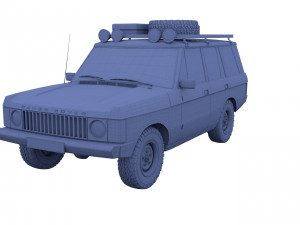 range rover classic v1 3D Модель