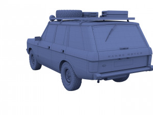 range rover classic v1 3D Модель