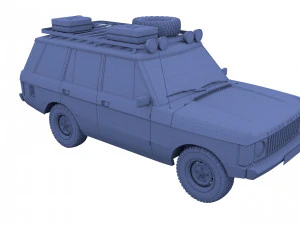 Рендж Ровер Классик v1 3D Модель