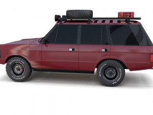 range rover classic v2 3D मॉडल