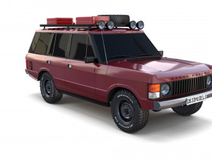 range rover classic v2 3D मॉडल