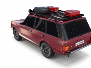 range rover classic v2 3D मॉडल