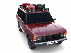 range rover classic v2 3D मॉडल