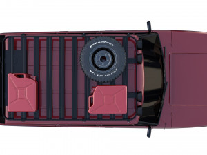 range rover classic v2 3D मॉडल