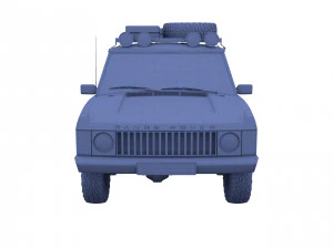 Рендж Ровер Классик v2 3D Модель