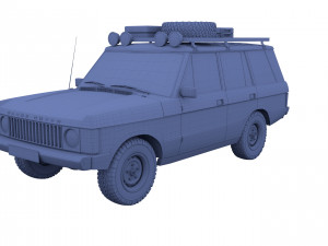range rover classic v2 3D मॉडल
