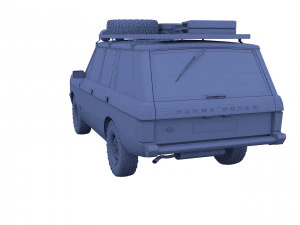 Рендж Ровер Классик v2 3D Модель