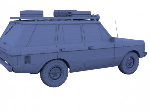 range rover classic v2 3D मॉडल