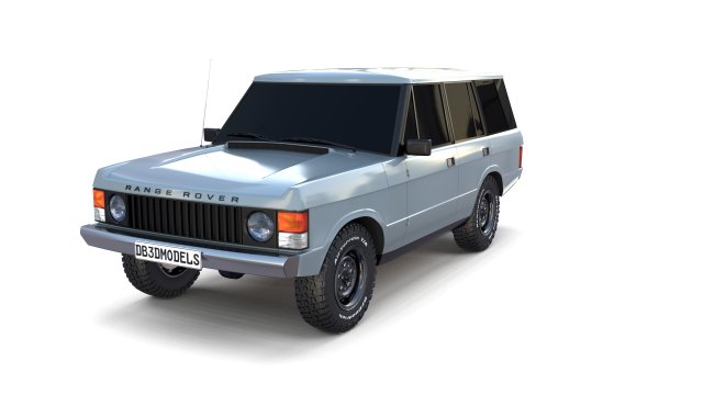 range rover classic v3 3D 模型 .c4d .max .obj .3ds .fbx .stl .blend 