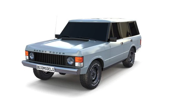 Рендж Ровер Классик v3 3D Модель .c4d .max .obj .3ds .fbx .stl .blend 