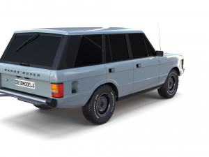 range rover classic v3 3D 模型
