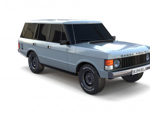 range rover classic v3 3D 模型