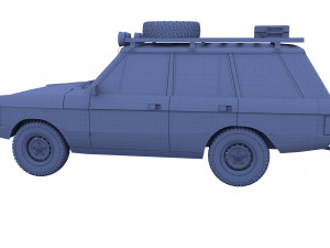 range rover classic v3 3D 模型
