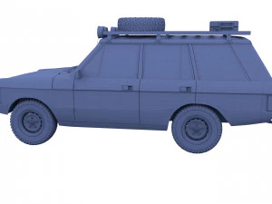 Рендж Ровер Классик v3 3D Модель