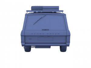 range rover classic v3 3D 模型