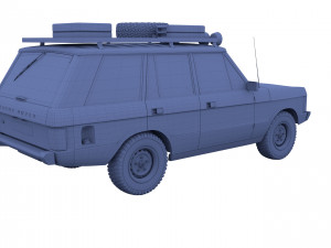 range rover classic v3 3D 模型