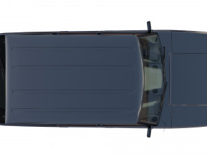 range rover classic with chassis and interior v3 Model 3D