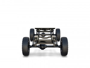 range rover classic chassis 3D Model