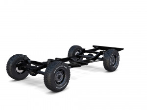 range rover classic chassis 3D Model