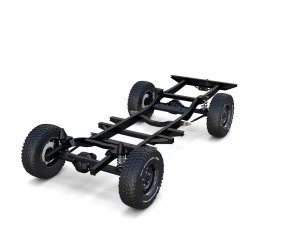 классическое шасси Range Rover 3D Модель