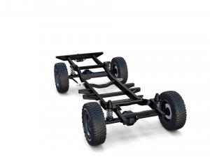 range rover classic chassis 3D Model