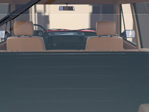 Range Rover Classic с салоном v2 3D Модель