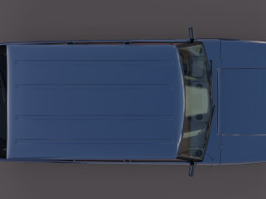 range rover classic with interior v3 3D Model
