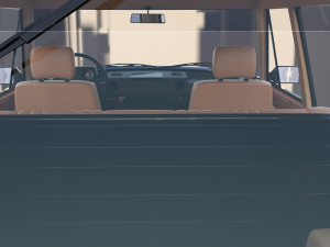 range rover classic with interior v3 3D Model