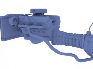 двигатель v8 в сборе 3D Модель