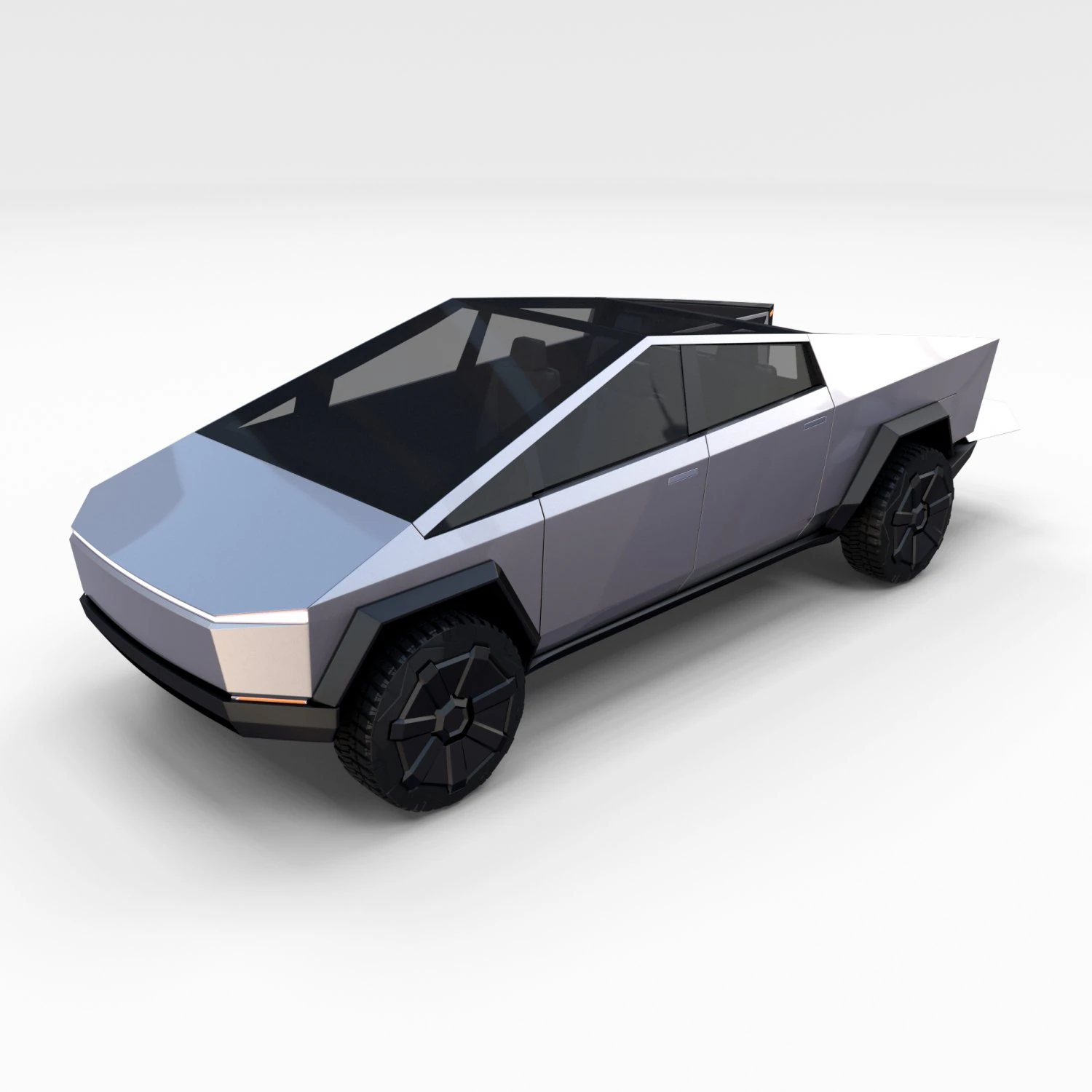 tesla cybertruck 3D Model .c4d .max .obj .3ds .fbx .stl .blend