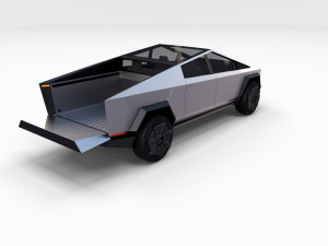 tesla cybertruck 3D 모델