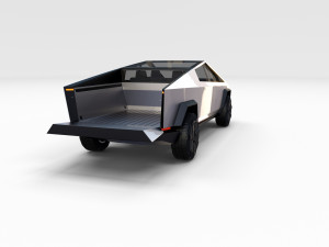 tesla cybertruck 3D 모델