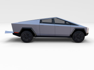 tesla cybertruck 3D 모델